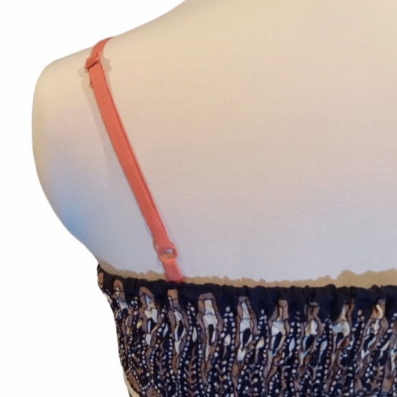 Band of Gypsies Fitted Black Floral Bustier Dress - Picture 6 of 10